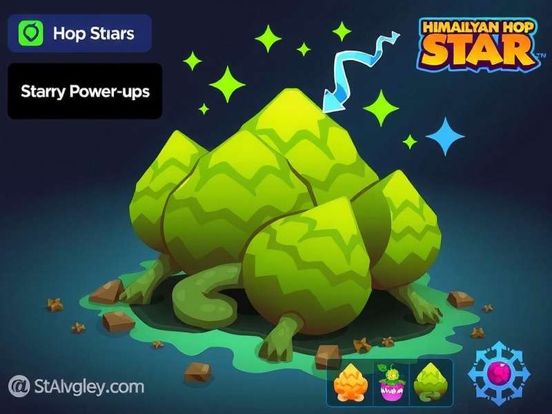 Game Power-ups Collection Himalayan Hop Star Power-ups